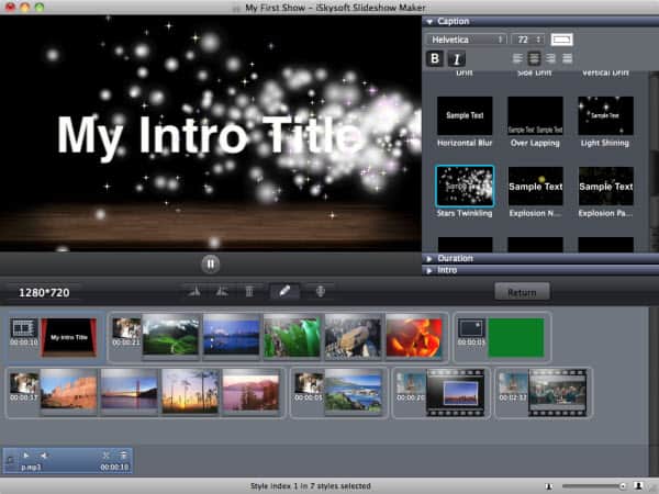 video slideshow for mac